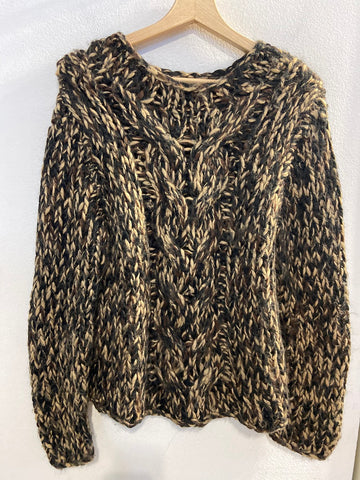 MAGLIONCINO IN LANA TGM VERDE/MARRONE/BEIGE