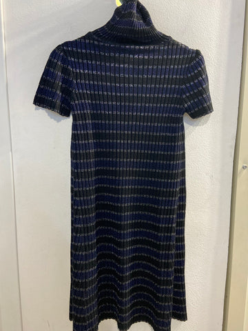 ABITO YAMAMAY TGS/M A RIGHE VIOLA/NERO LAME'