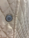 GIACCA BURBERRY TG42 TRAPUNTATA BEIGE