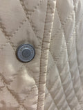 GIACCA BURBERRY TG42 TRAPUNTATA BEIGE