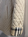 GIACCA BURBERRY TG42 TRAPUNTATA BEIGE