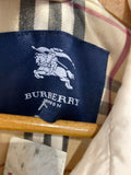 GIACCA BURBERRY TG42 TRAPUNTATA BEIGE