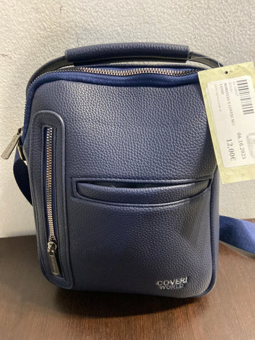 BORSELLO E.COVERI BLU UOMO