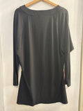 MAGLIA SILVIAMORI TG50 NERO FANTASIA