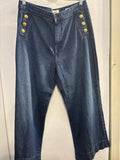 JEANS C&A TG46 BLU LARGO DONNA