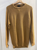 MAGLIONE ZARA TGM BEIGE COTONE UOMO