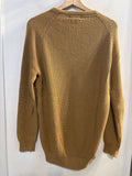 MAGLIONE ZARA TGM BEIGE COTONE UOMO