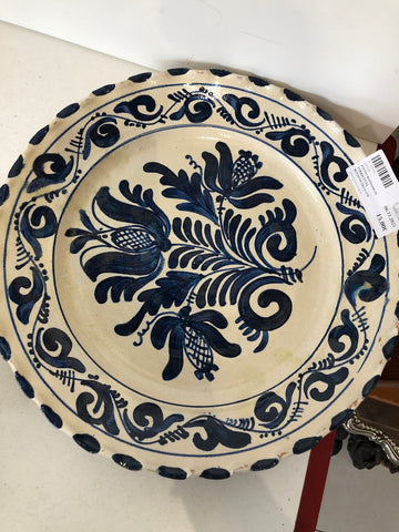 PIATTO ROTONDO IN TERRACOTTA H2XDIMETRO35 CM