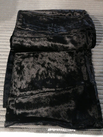 SCIARPA FREY VELLUTO NERO