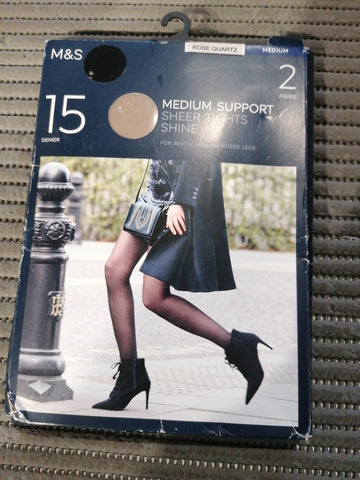 COLLANT M&S 15DEN. MEDIUM SUPPORT NUDO