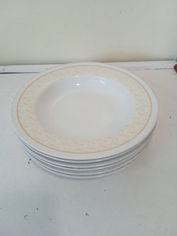 6 PIATTI FONDI PORCELLANA RICHARD GINORI