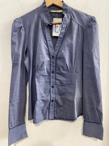 CAMICIA ARTIGLI TGS AZZURRO DONNA
