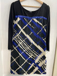 ABITO OLTRE TGM NERO/BLU DONNA