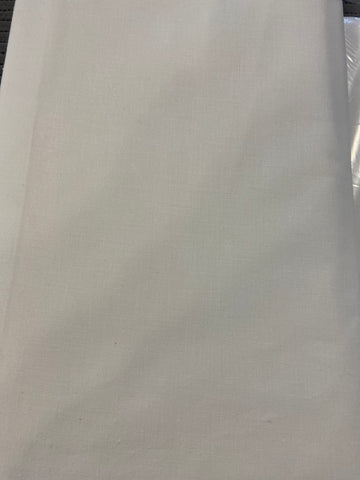 STOFFA IN COTONE BIANCO TIPO TELA