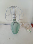 BOTTIGLIA LUME IN VETRO SABBIATO H30XL8XP8 CM