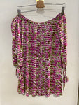 MAGLIA GLENFIELD TGM FANTASIA FUCSIA/VERDE