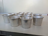 12 X STAMPI IN ALLUMINIO PER DOLCI DIAM 12