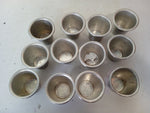 12 X STAMPI IN ALLUMINIO PER DOLCI DIAM 12