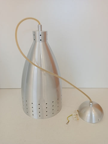 SOSPENSIONE UNA LUCE IN METALLO MASSIVE H30XDIAMETRO15 CM