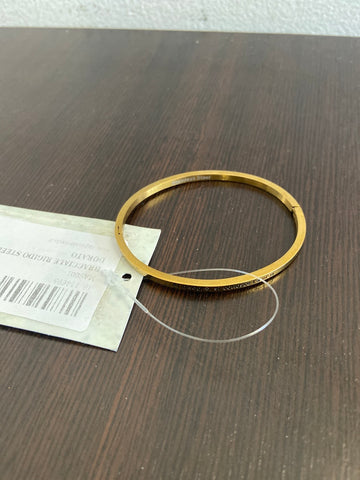 BRACCIALE RIGIDO STEEL DORATO