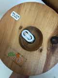 COPPIA ABATJOUR C/PARALUME COCCON H20XDIAMETRO18 CM