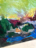 OLIO SU TELA CHESSARI 53X53 CM
