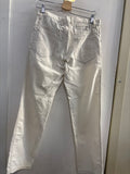 PANTALONE G'ART TG48 BIANCO GESSATO UOMO
