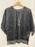 MAGLIA AKE' TGS PIZZO NERO(PARI AL NUOVO)