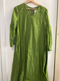 ABITO LUNGO MAXMARA TG42 VERDE MELA DONNA