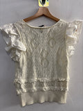 MAGLIA TWINSET TGS IN MAGLIA BIANCO