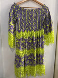 ABITO ANTICA SARTORIA T.U. VIOLA/GIALLO FLUO