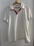 POLO PRADA TGL BIANCO/ROSSO UOMO