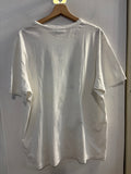 MAGLIA LACOSTE TG4XL BIANCO C/STAMPA UOMO