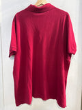 POLO LACOSTE TG4XL BORDEAUX UOMO