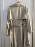 TRENCH LUNGO FIORELLA RUBINO TG.44 BEIGE