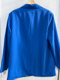 GIACCA BLAZER VERO MODA TG52 BLU ROYAL