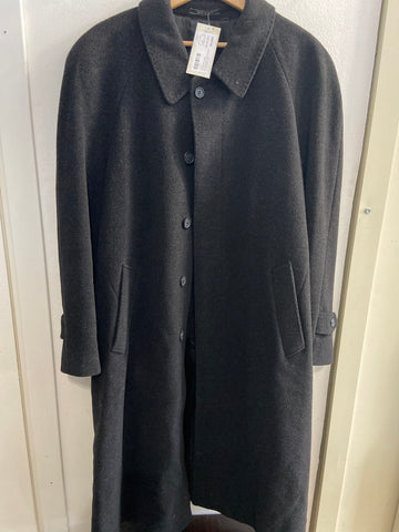 CAPPOTTO UOMO G.VALENTINO TG50 IN LANA E CASHMERE GRIGIO
