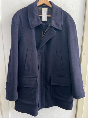 CAPPOTTO UOMO C&C TG48 BLU IN LANA