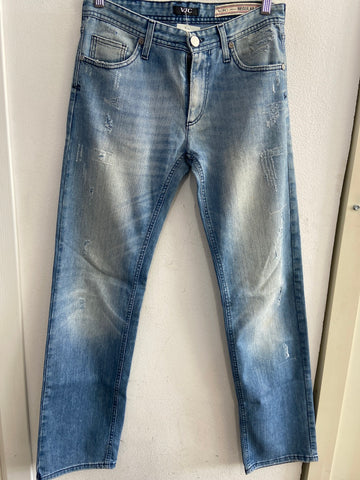 JEANS VERSACE JEANS TG46 BLU C/STRAPPI UOMO
