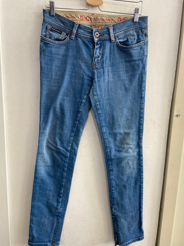 JEANS D&G TG40 BLU DONNA