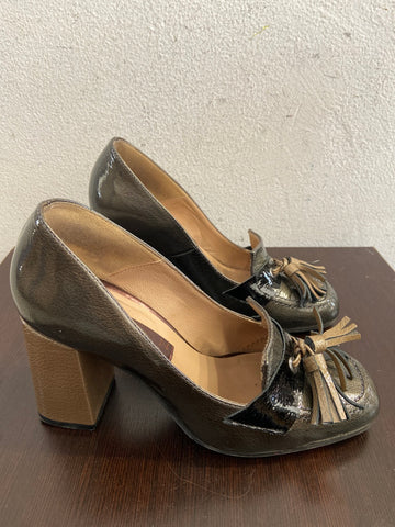 DECOLLETE' MARIAN MIS.35 GRIGIO/BEIGE