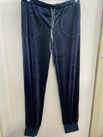 PANTALONE P.MATIGNON TGM BLU VELLUTO DONNA