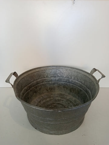 BAINELLA DUE MANICI IN ZINCO H10XDIAMETRO38 CM