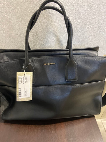 BORSA COCCINELLE  IN PELLE NERA