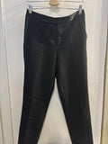 PANTALONE ZARA TGM NERO C/RIPORTO RASO