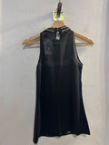 CANOTTA INTIMISSIMI TGM NERO VELATO E SIMILPELLE