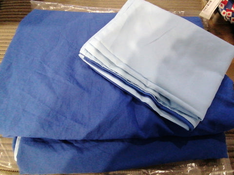 COPRIPIUMINO M.MARZOTTO SINGOLO+FEDERA BLU