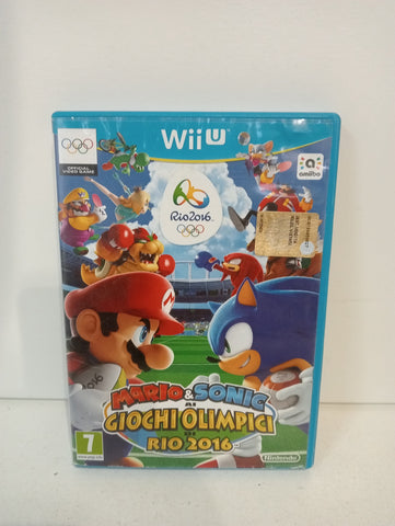 GIOCO NINTENDO WII U MARIO & SONIC AI GIOCHI OLIMPICI DI RIO 2016