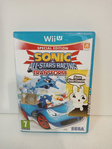 GIOCO NINTENDO WII U SONIC & ALL STARS RACING TRASFORMED