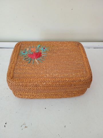 SCATOLA PORTA LAVORO TIPO INTRECCIATA H7XL20XP10 CM